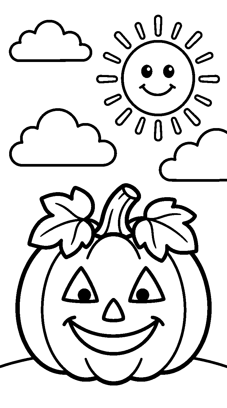 kleurplaat halloween · Onder de zon